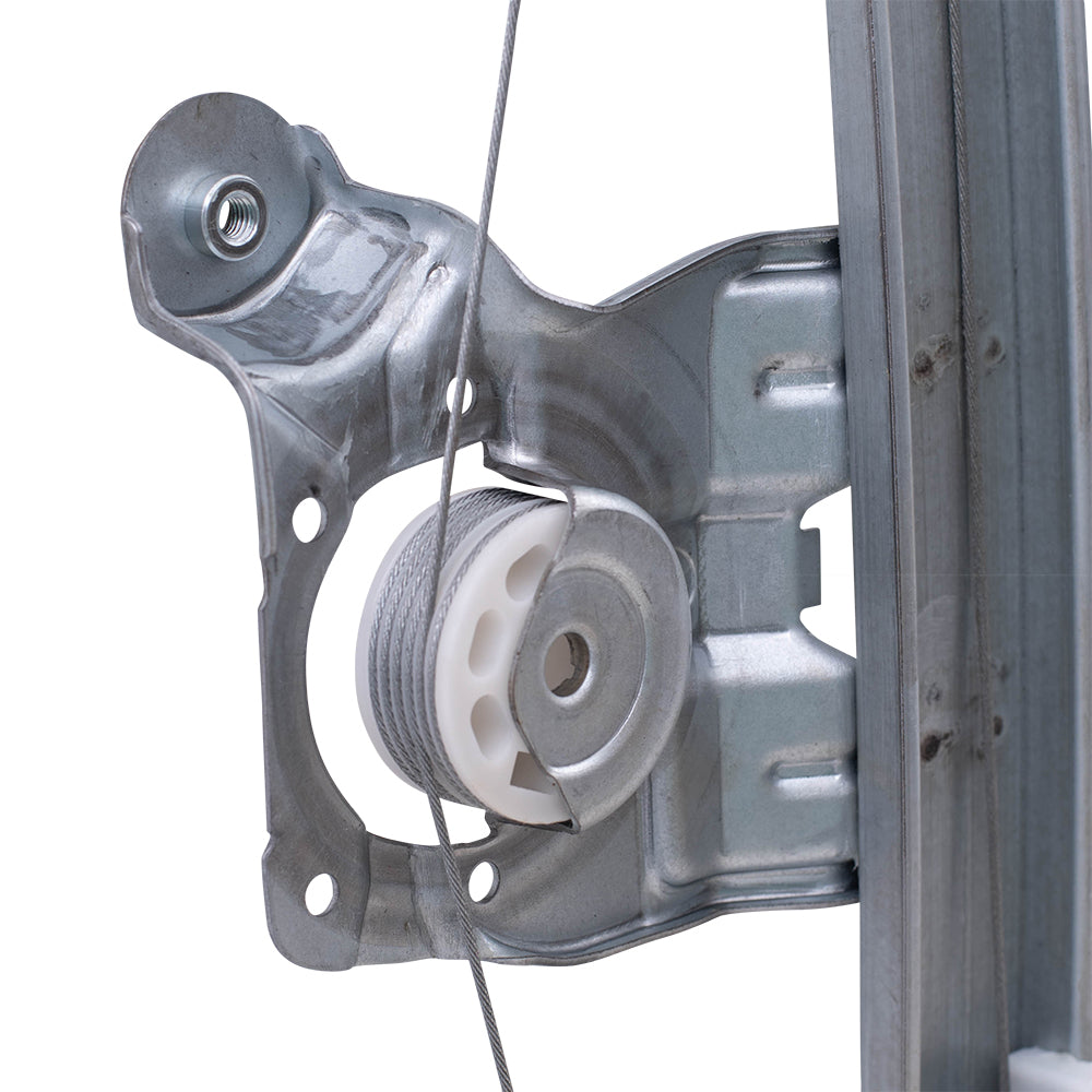 Driver Front Power Window Regulator Compatible with 2013-2018 Sentra