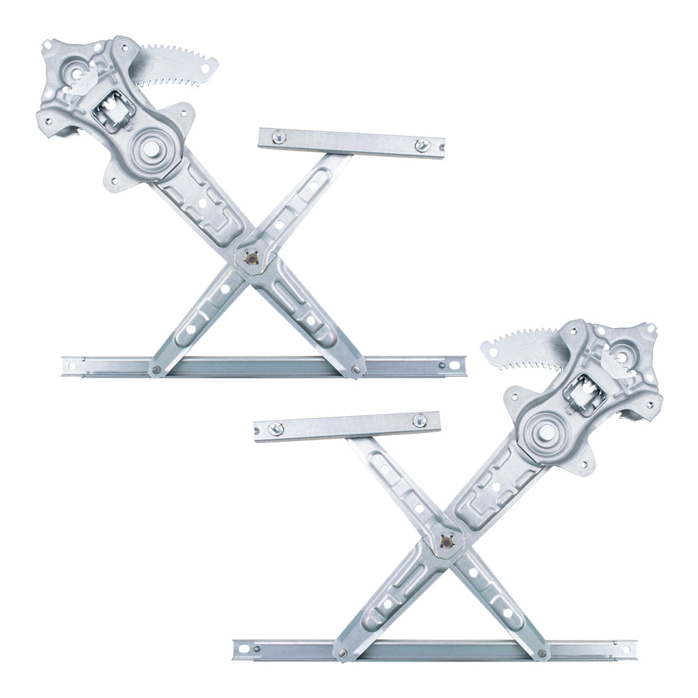 Set Rear Power Window Regulators Compatible with 2013-2018 Sentra