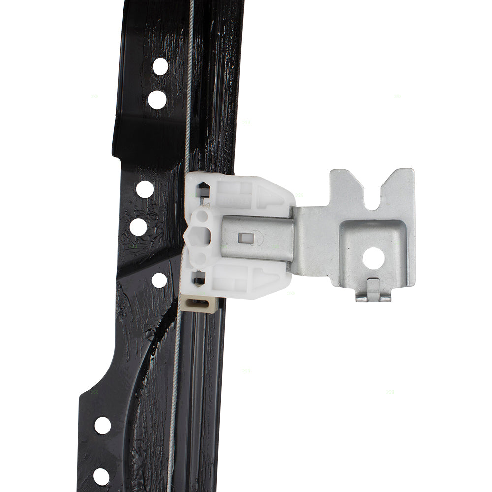 Pair Set Front Power Window Lift Regulators Compatible with 04-15 Titan 80721-ZT00A 80720-ZT00A