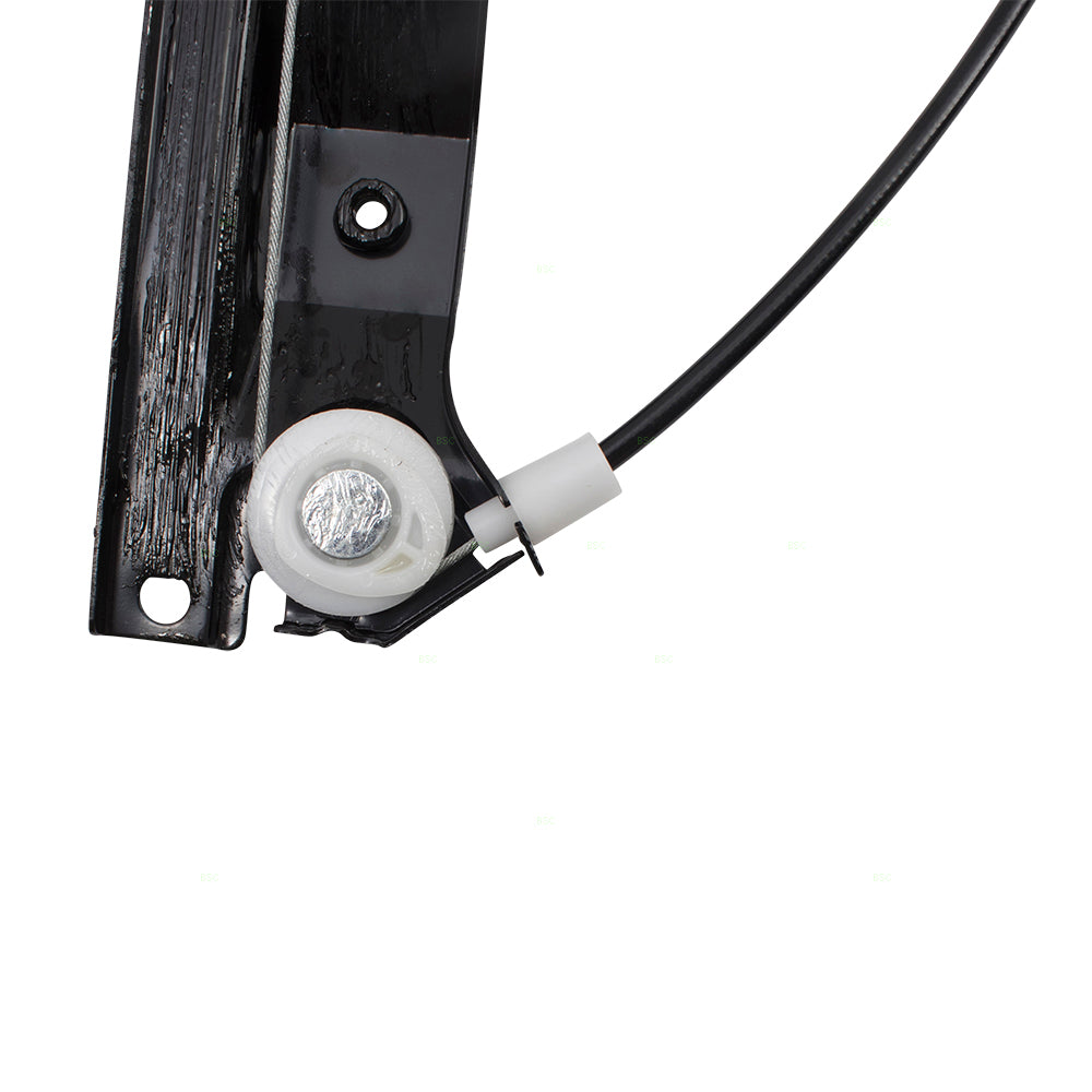 Drivers Front Power Window Lift Regulator Compatible with 04-15 Titan 80721-ZT00A