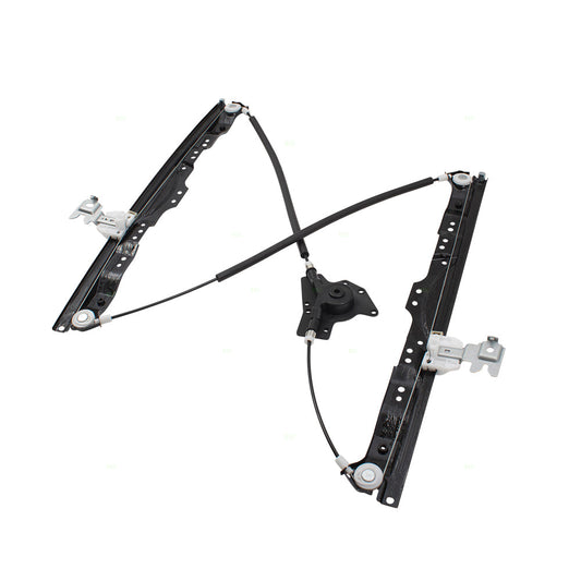 Passengers Front Power Window Lift Regulator Compatible with 04-15 Titan 80720-ZT00A