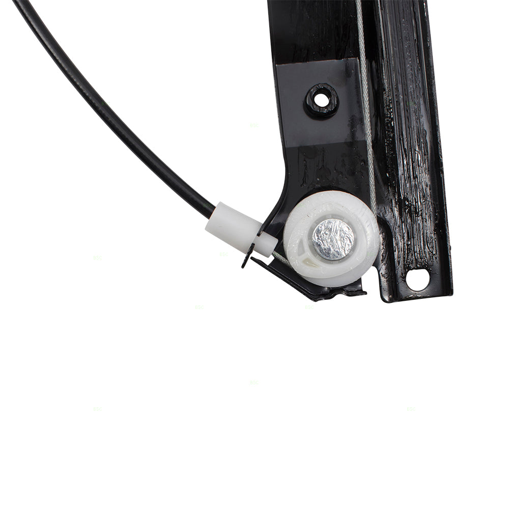 Passengers Front Power Window Lift Regulator Compatible with 04-15 Titan 80720-ZT00A