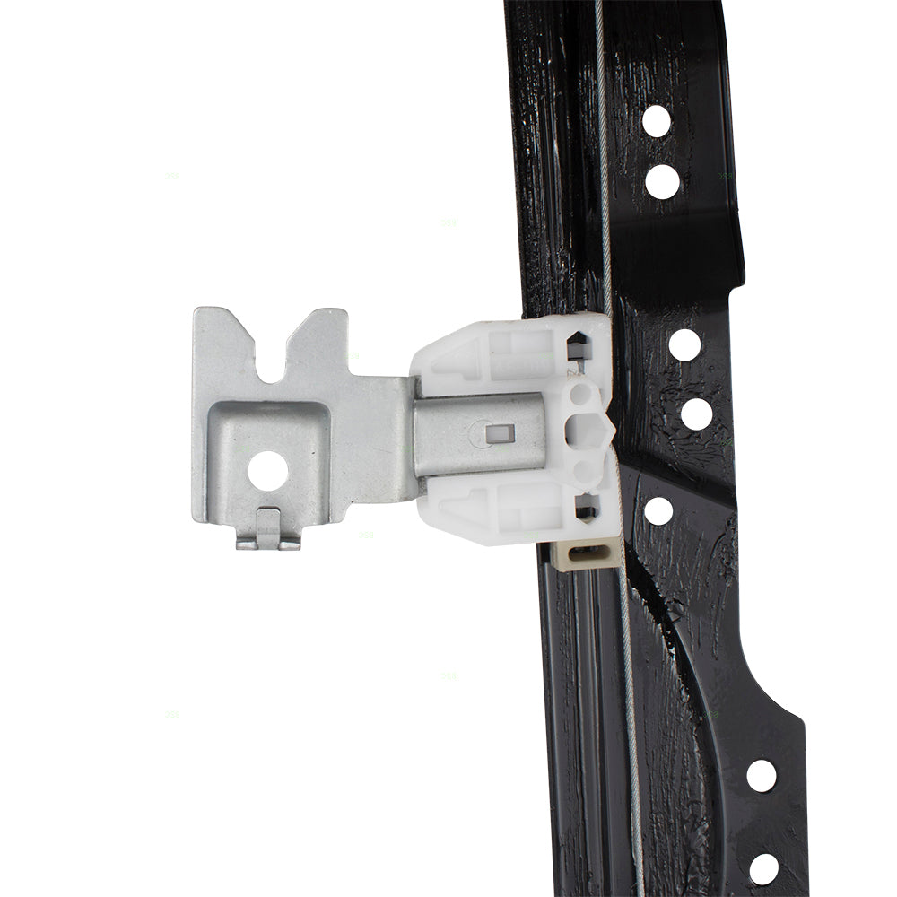 Passengers Front Power Window Lift Regulator Compatible with 04-15 Titan 80720-ZT00A