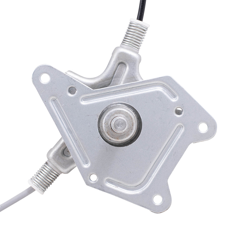 Drivers Front Manual Window Lift Regulator Assembly Compatible with 86-97 Pickup Truck 80701-3B300