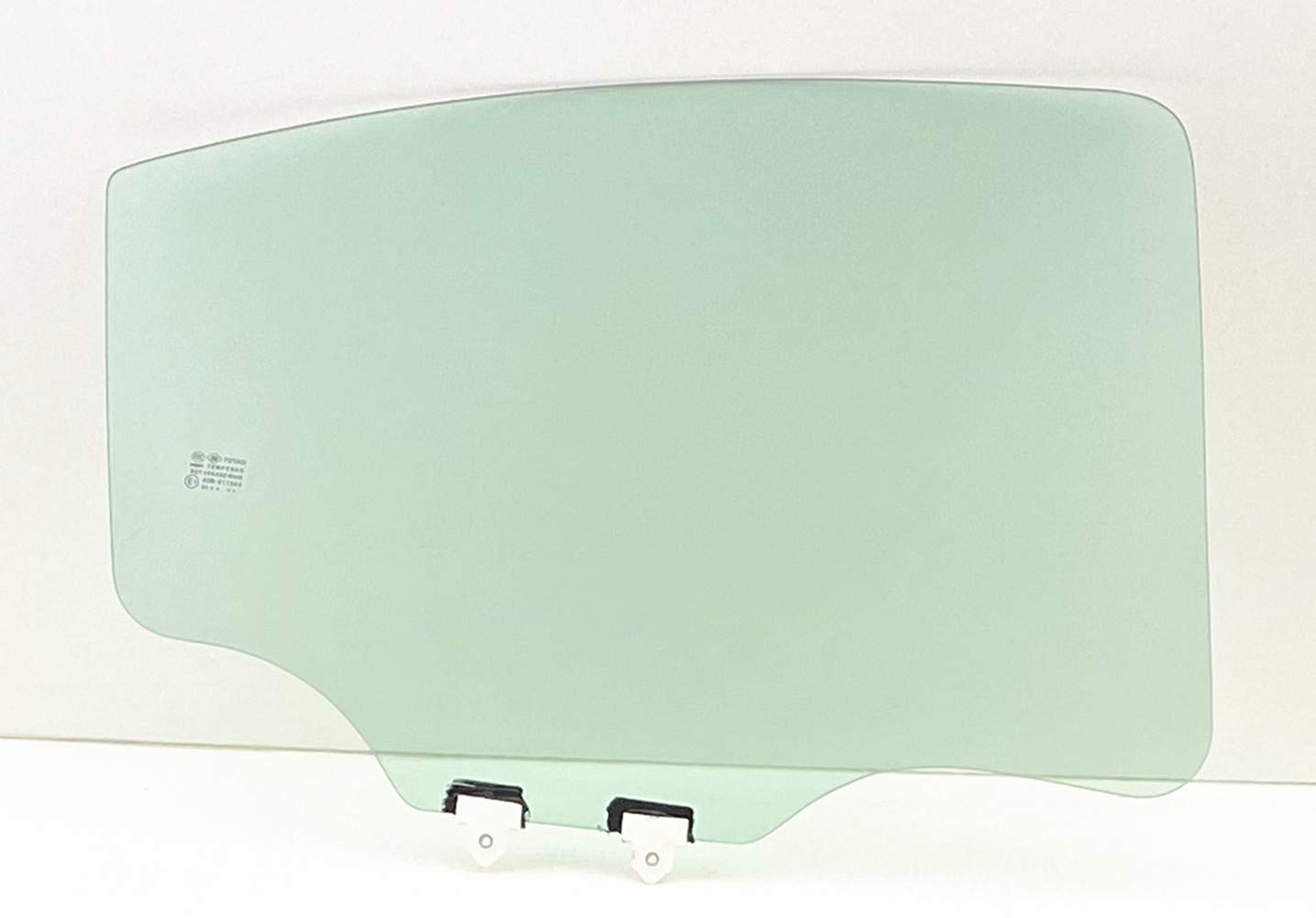 Passenger Right Side Rear Door Window Door Glass Compatible with Mitsubishi Galant 4 Door Sedan 2004-2012 Models