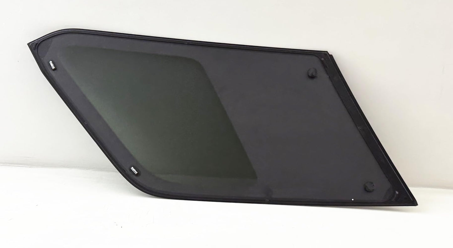 Tempered Passenger Right Side Quarter Window Quarter Glass Compatible with Nissan Pathfinder 2022-2025 Models