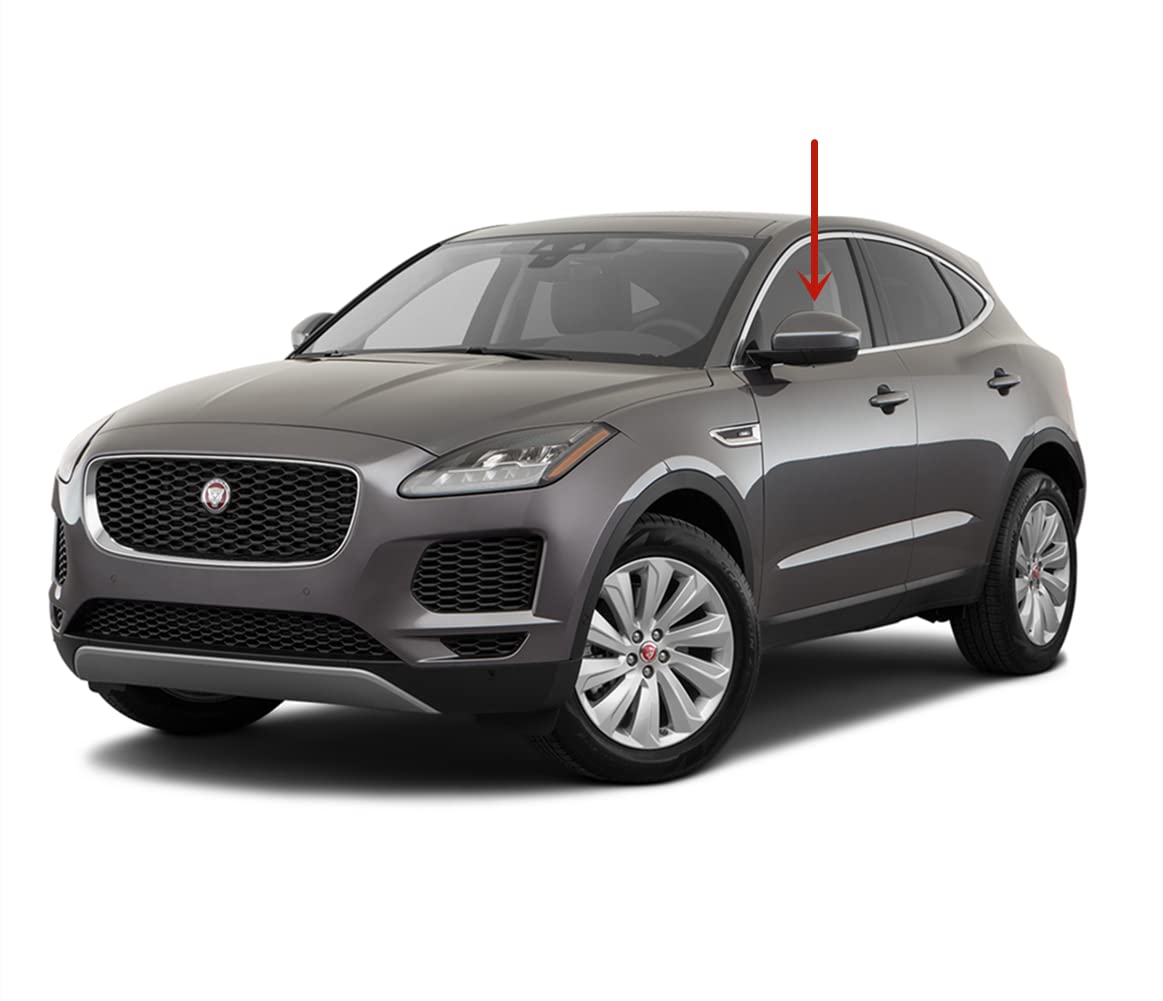 Driver Left Side Front Door Window Door Glass Compatible with Jaguar E-PACE 2018-2024 Models