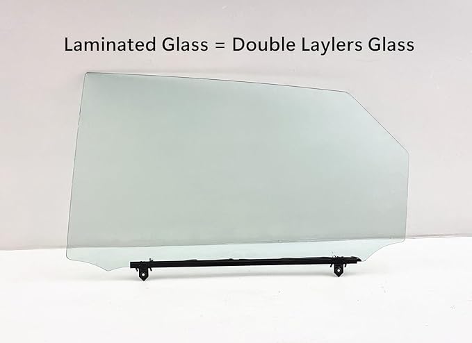Laminated Driver Left Side Rear Door Window Door Glass Compatible with Toyota Mirai 2016-2020 Models