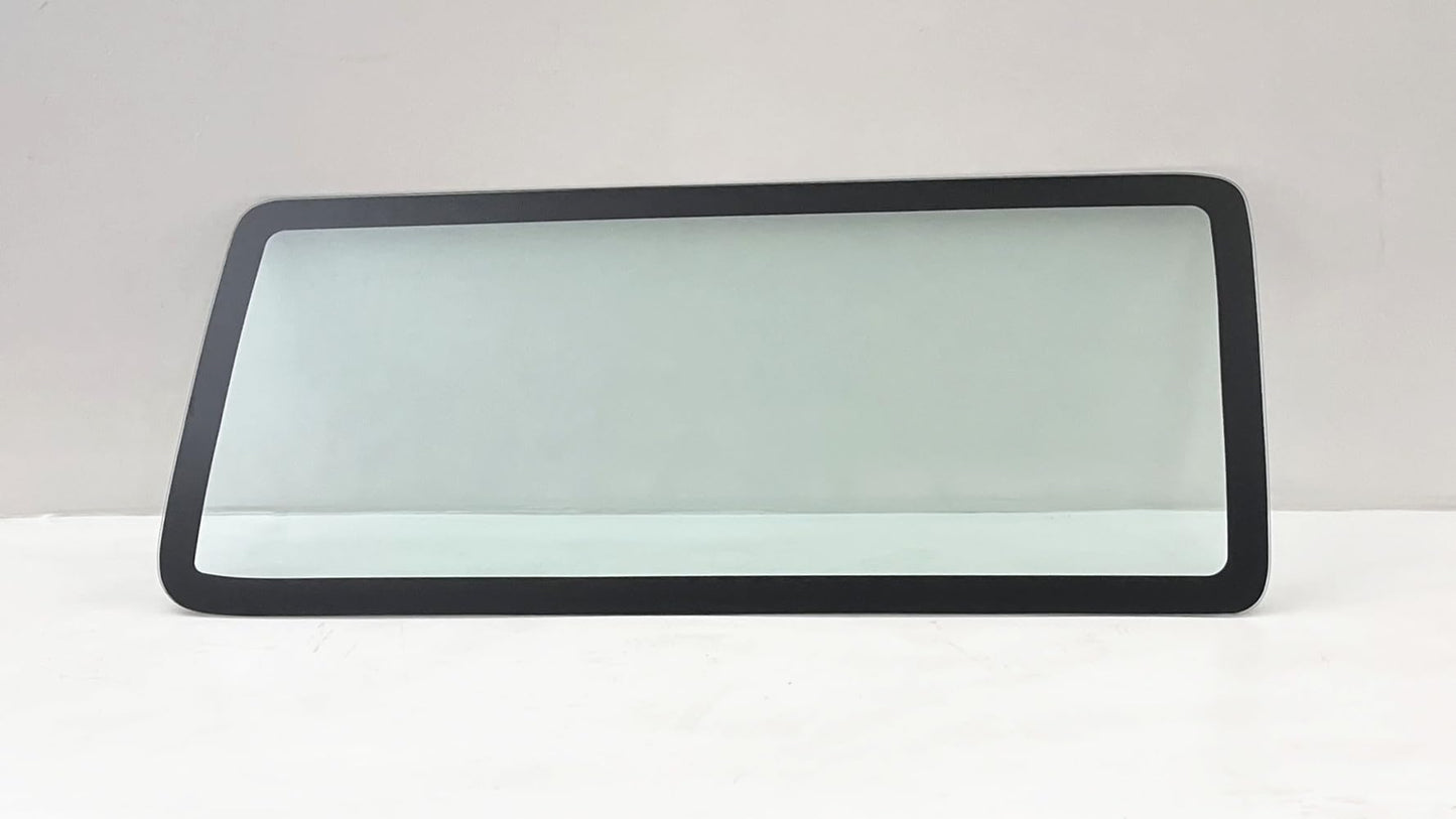 Tempered Passenger Right Side Quarter Window Quarter Glass Compatible with Jeep Wrangler 2011-2017 & Wrangler JK 2018 2-Door Models Only (Hardtop Must Be Same Year)