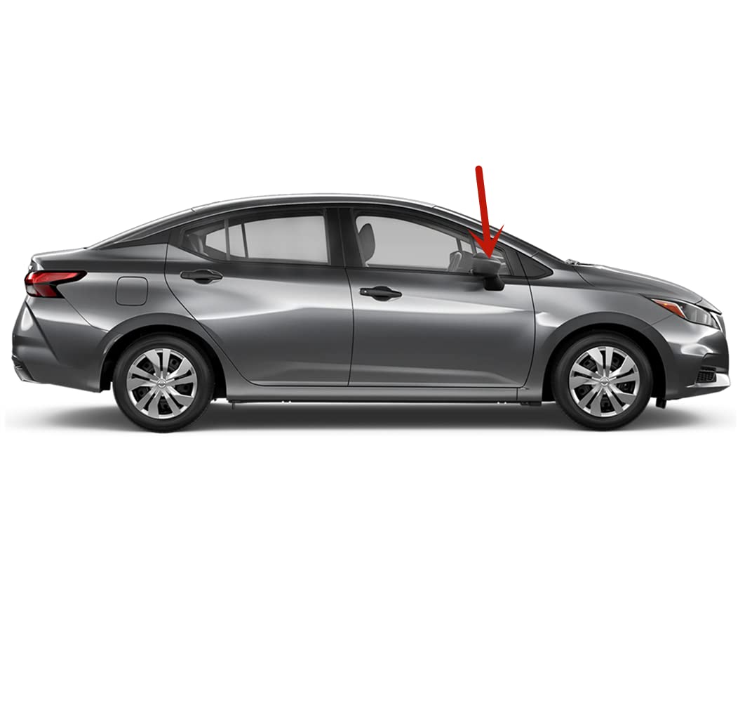 Passenger Right Side Front Vent Window Vent Glass Compatible with Nissan Versa 2020-2025 Models