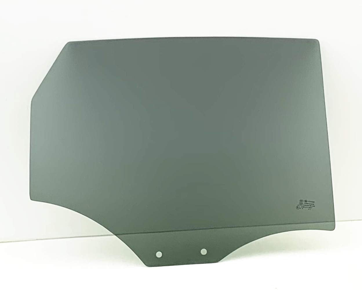 Passenger Right Side Rear Door Window Door Glass Compatible with Audi Q5 / SQ5 2009-2017 Models