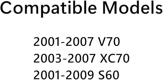 Passenger Right Side Front Door Window Door Glass Compatible with Volvo S60 2001-2009 Models/Volvo XC70 V70 2001-2007 Models