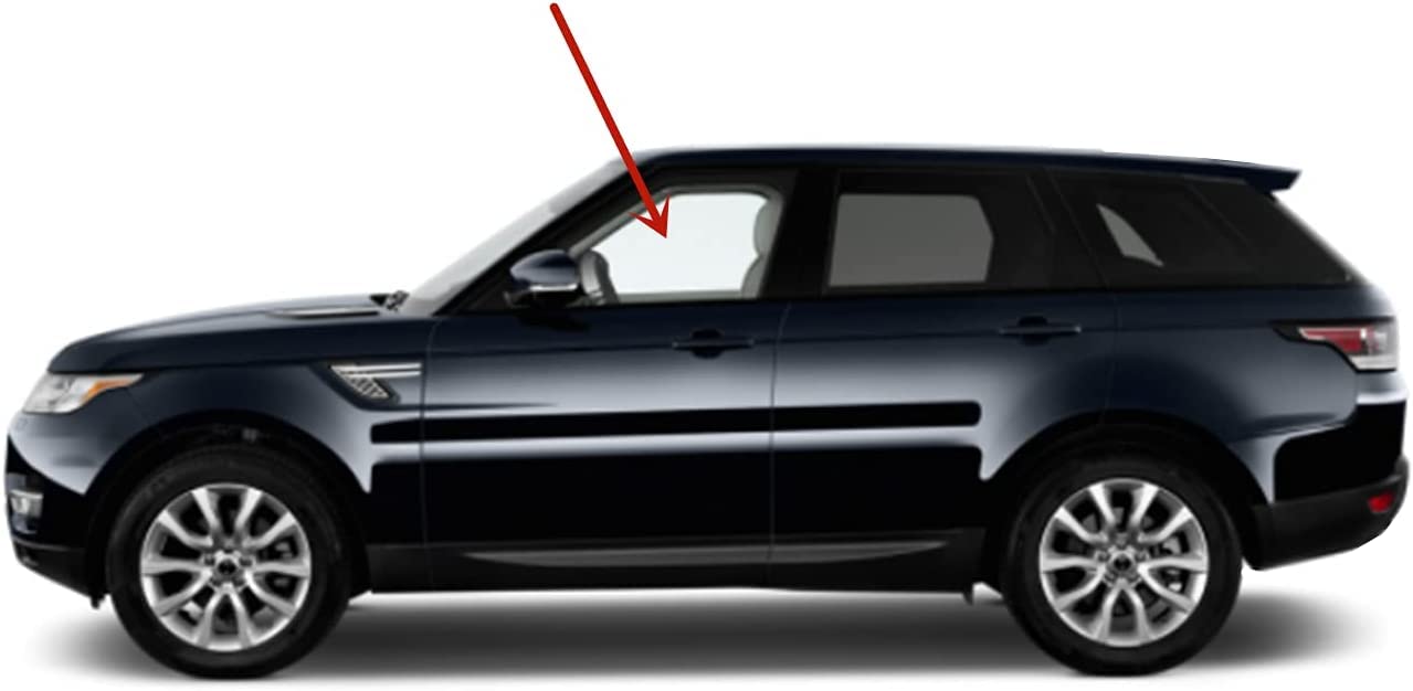 Driver Left Side Front Door Window Door Glass Compatible with Land Rover Range Rover Sport 2014-2022 Models