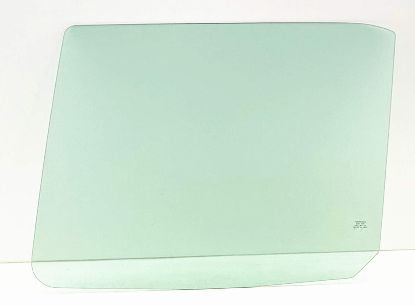 Driver Left Side Rear Door Window Door Glass Compatible with Ford Freestyle 2005-2007 Models/Ford Taurus X 2008-2009 Models