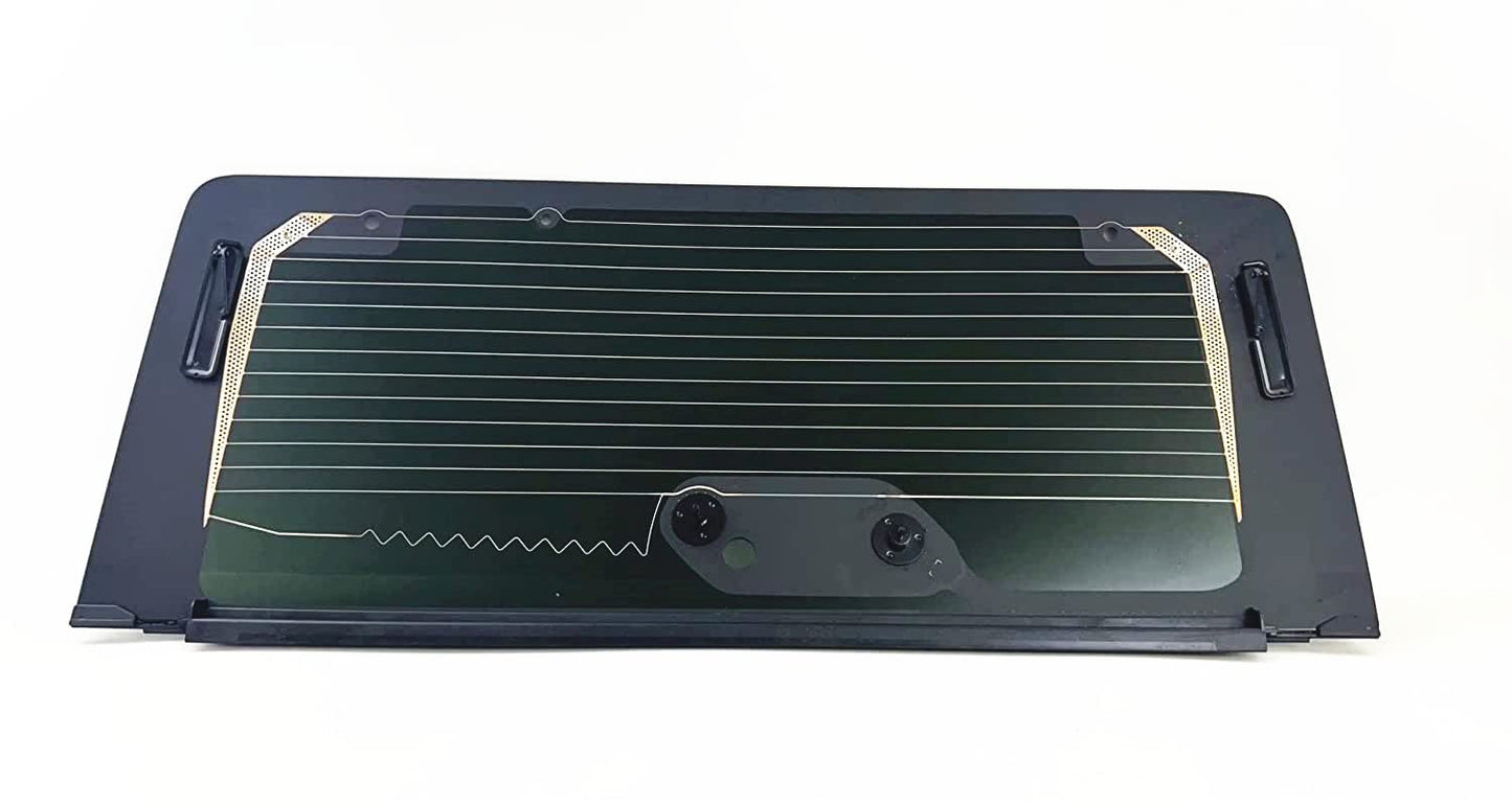 Heated Privacy Back Tailgate Window Back Glass Compatible with Jeep Wrangler 2018-2025 Models (Not For 2018 Wrangler JK)