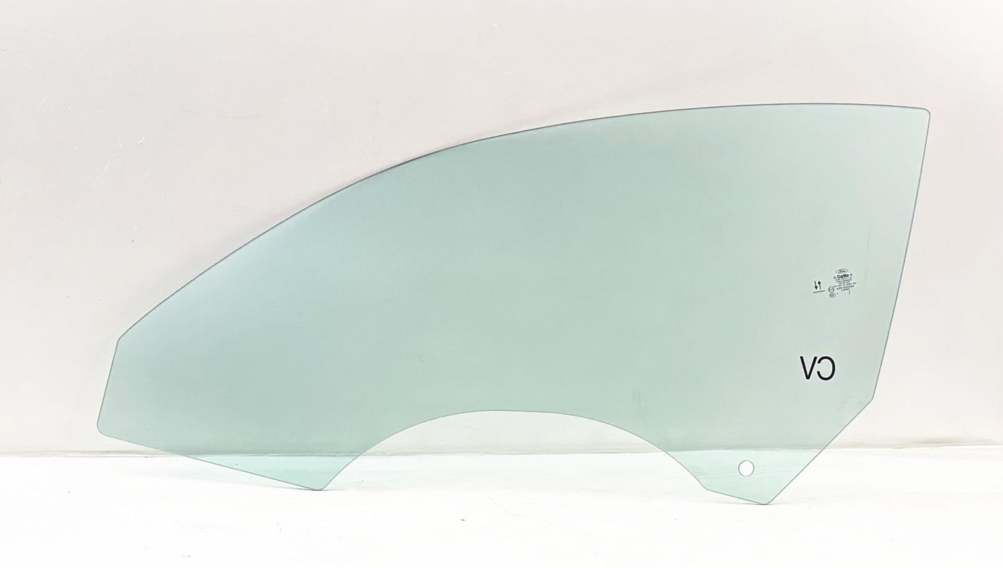 W/ Data Sharing Ecth Driver Left Side Door Window Door Glass Compatible with Ford Mustang 2-Door Convertible 2015-2023 Models (Not For Coupe)