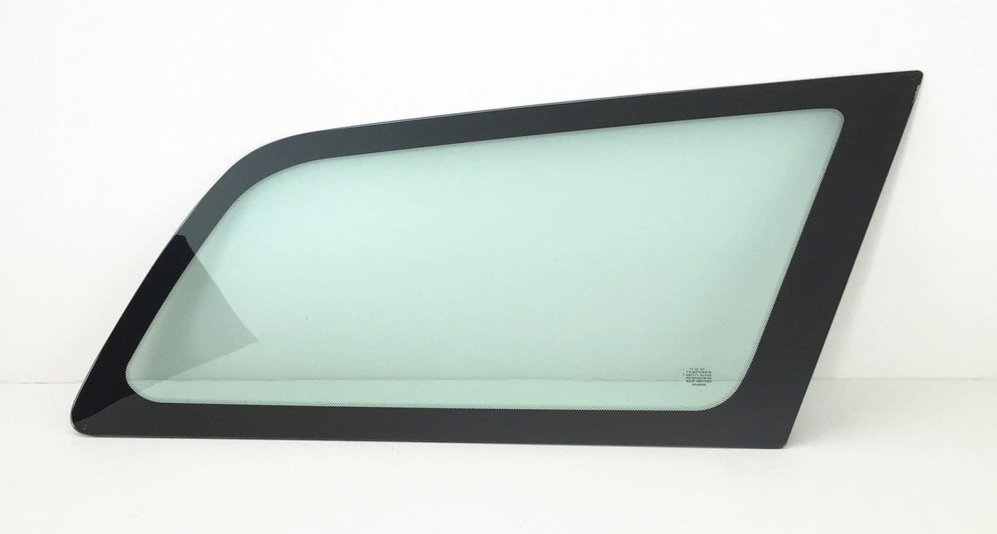 Passenger Right Side Rear Quarter Glass Window Compatible with Ford Focus 4 Door Wagon 2000-2007 Models