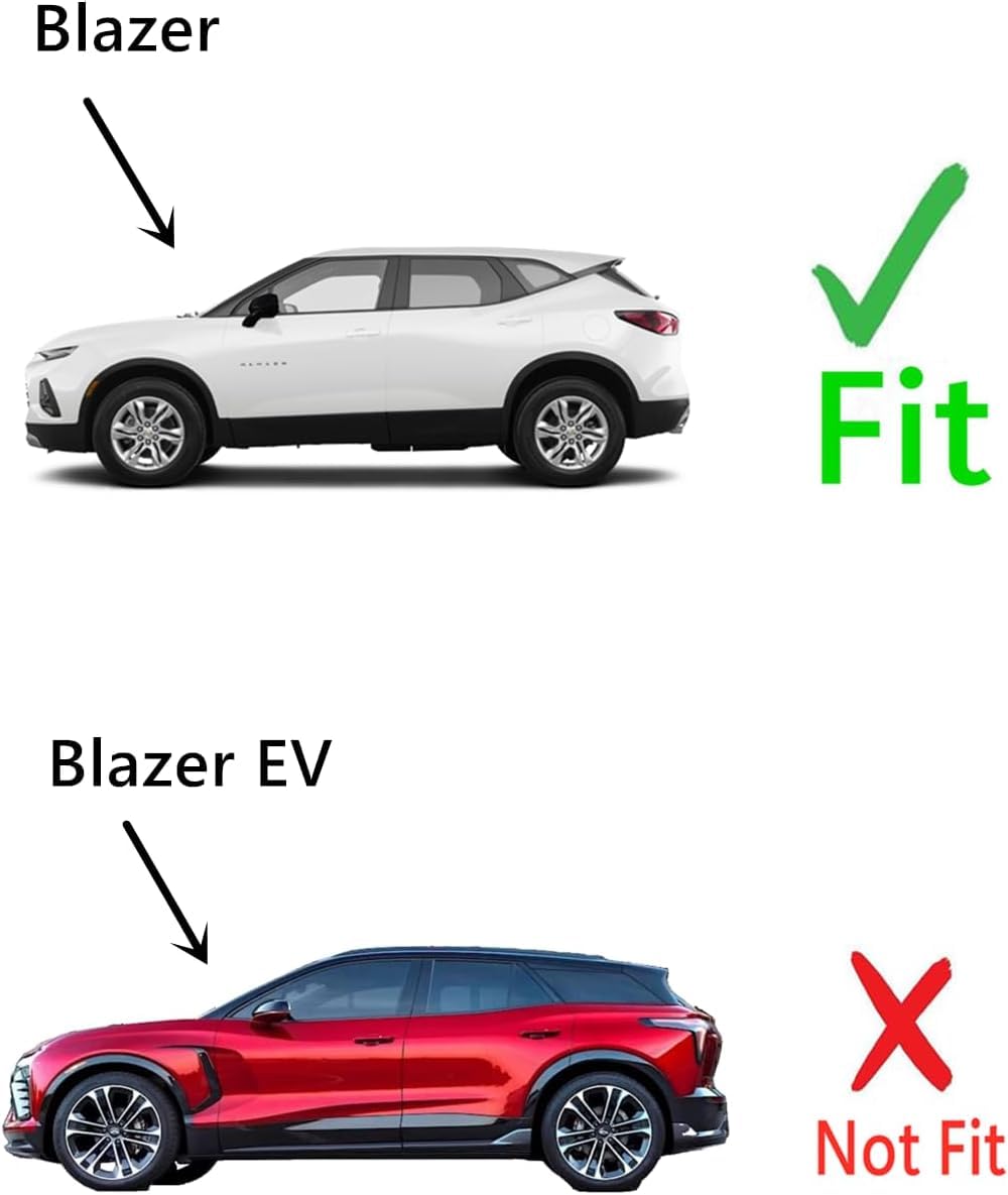 Privacy Driver Left Side Rear Door Window Door Glass Compatible with Chevrolet Blazer 2019-2025 Models (Not For Blazer EV)