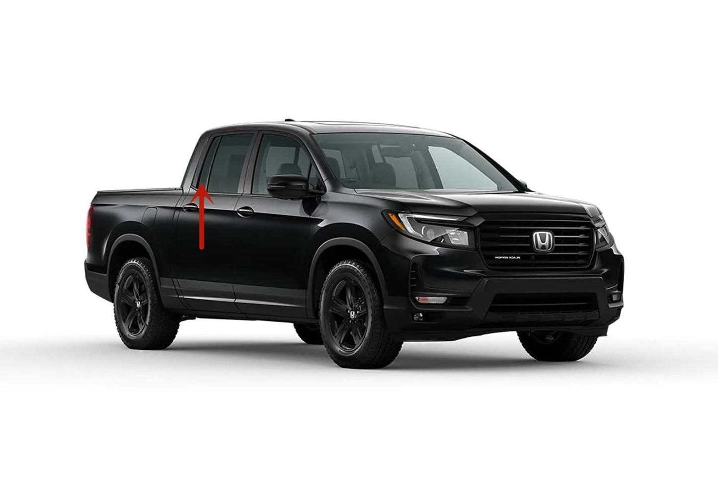 Passenger Right Side Rear Vent Window Vent Glass Compatible with Honda Ridgeline 2017-2025 Models