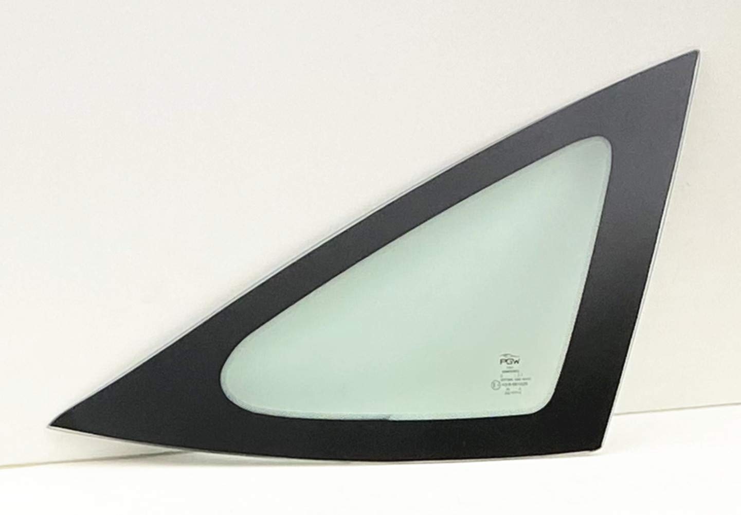 Passenger Right Side Quarter Window Quarter Glass Compatible with Ford Focus 4 Door Hatchback 2002-2007 Models