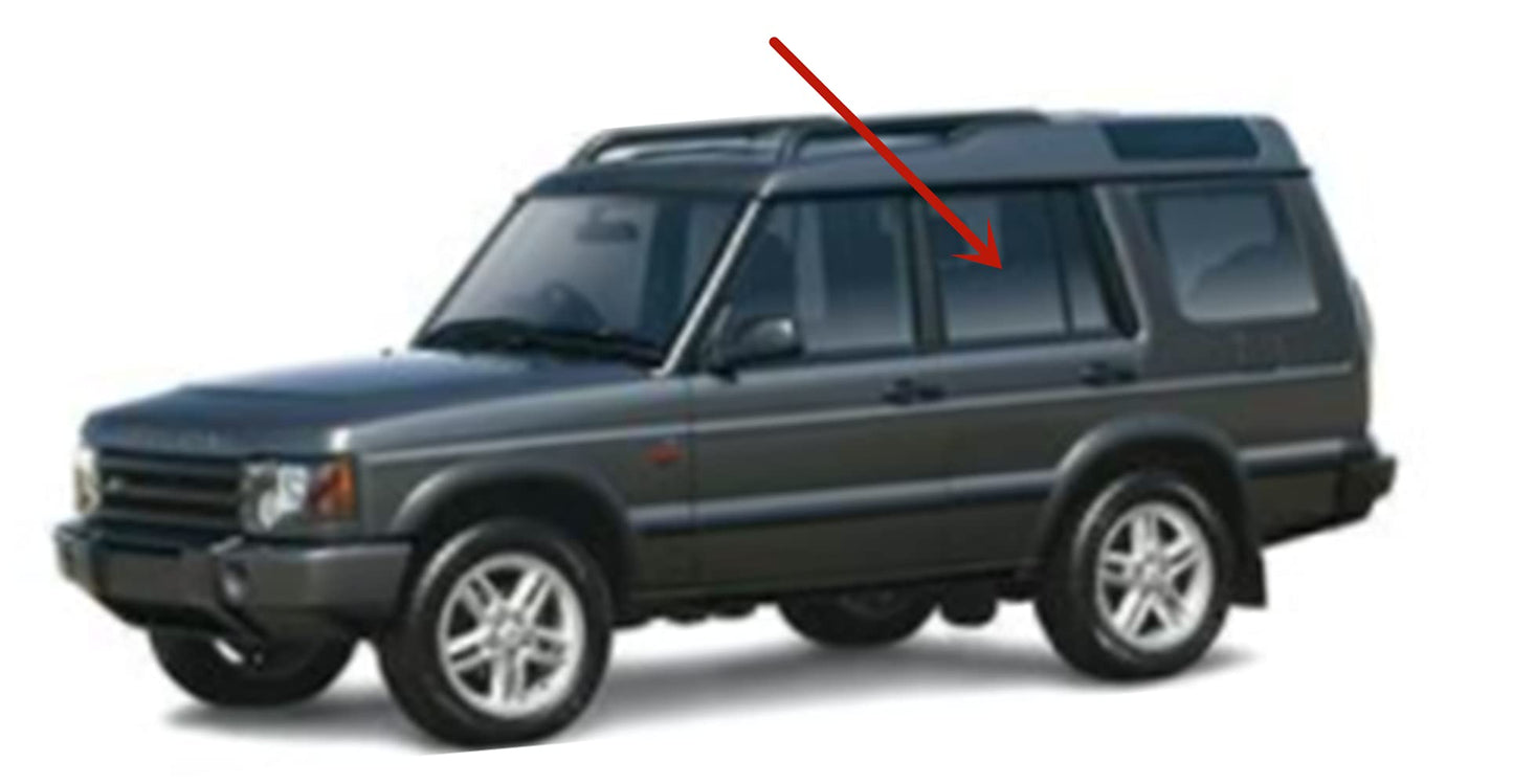 Privacy Driver Left Side Rear Door Window Door Glass Compatible with Land Rover Discovery II 1999-2004 Models