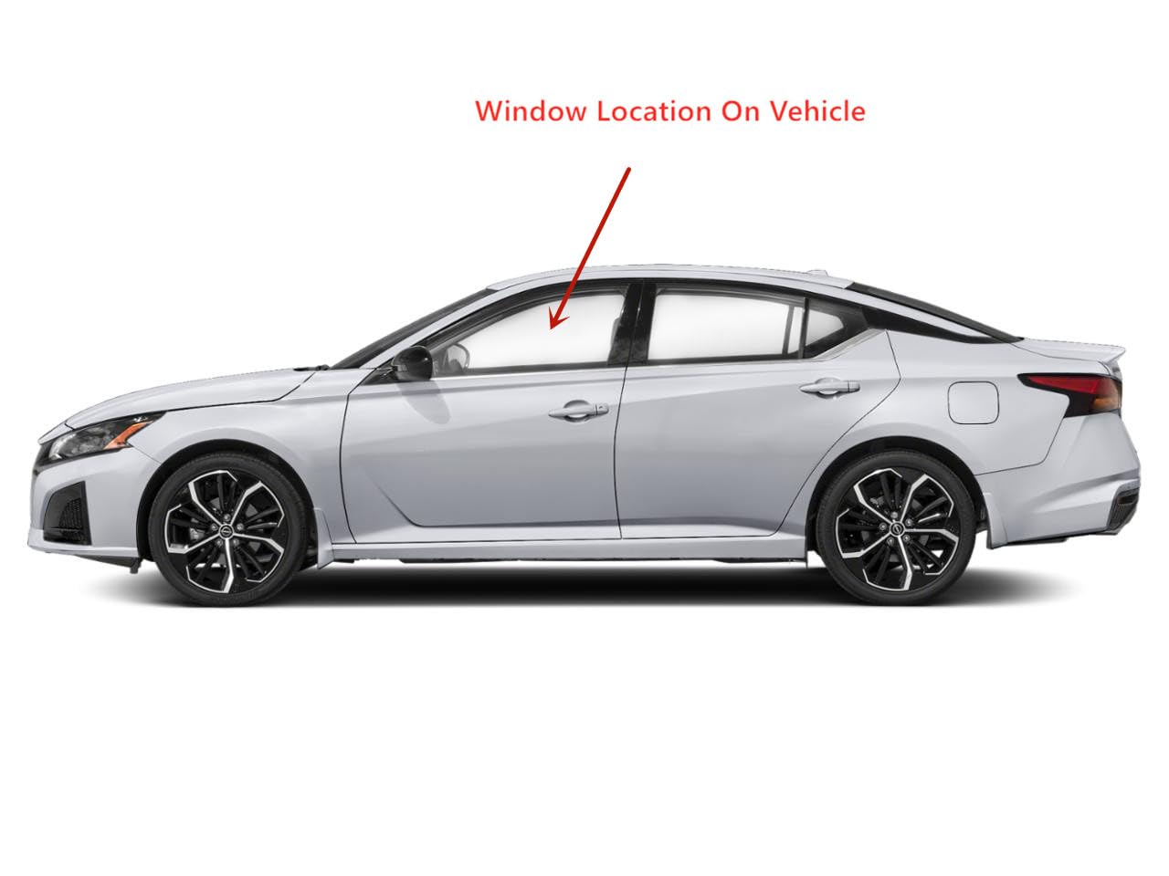 Laminated Driver Left Side Front Door Window Door Glass Compatible with Nissan Altima 2019-2025 Model