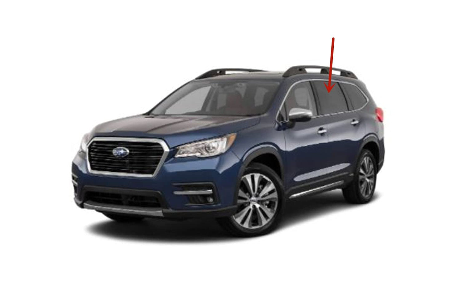 Driver Left Side Rear Door Window Privacy Glass Compatible with Subaru Ascent 2019-2025 Models