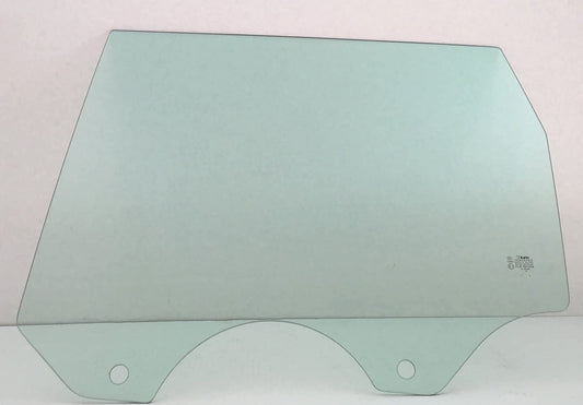 Driver Left Side Rear Door Window Door Glass Compatible with Volkswagen Touareg 2004-2010 Models