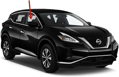 Laminated Passenger Right Side Front Door Window Door Glass Compatible with Nissan Murano 2018-2024 Models