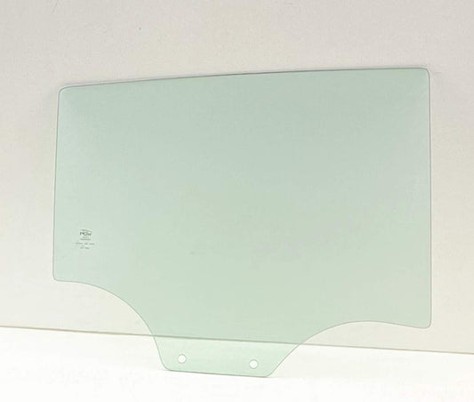 Passenger Right Side Rear Door Window Door Glass Compatible with Chevrolet Spark 2013-2015 Models