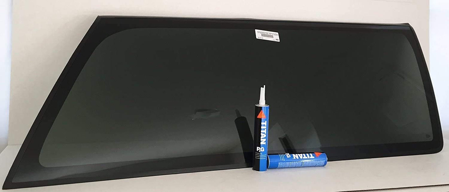 OEM Passenger Right Side Rear Quarter Window Quarter Glass Compatible with Chevrolet Blazer 1993-1994/Chevrolet Tahoe&GMC Yukon 1993-1999 2 Door Models