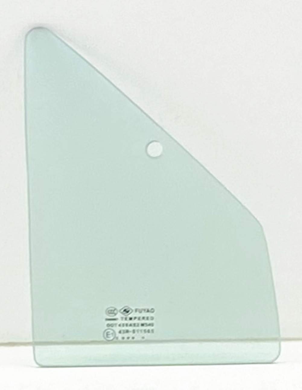 Passenger Right Side Front Vent Window Vent Glass Compatible with Toyota Pickup 1989-1995 / 4Runner 2 Door Utility 1990-1991 Models