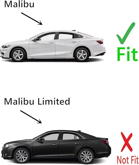 Tempered Driver Left Side Front Door Window Door Glass Compatible with Chevrolet Malibu 2016-2025 Models (Not For Malibu Limited 2016)