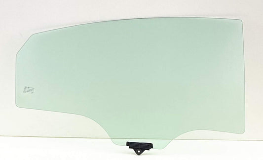 Passenger Right Side Rear Door Window Door Glass Compatible with Hyundai Sonata 2011-2014 Models / Sonata Hybrid 2011-2015 Models
