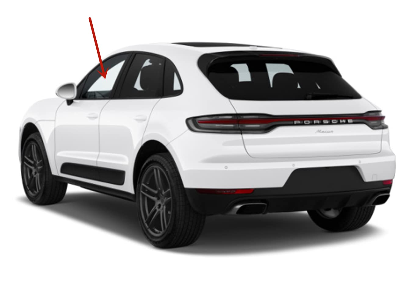 OEM Laminated Driver Left Side Front Door Window Door Glass Compatible with Porsche Macan /Macan S 2015-2024 Models