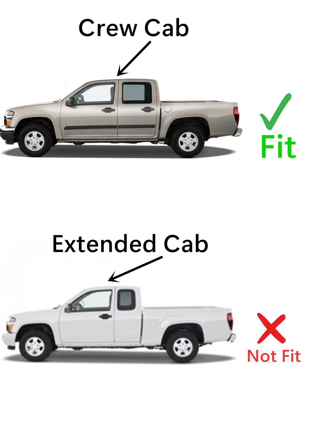 Driver Left Side Rear Door Window Door Glass Compatible with Chevrolet Colorado/GMC Canyon 4 Door Crew Cab 2004-2012 Models