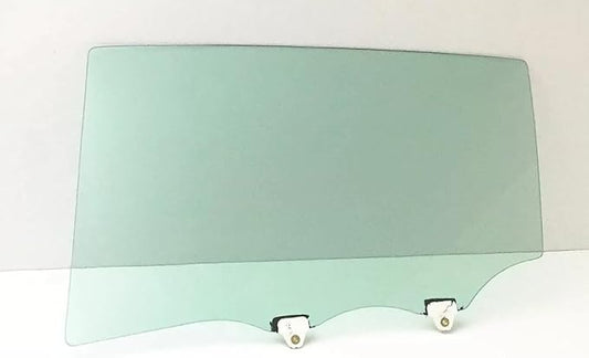 Driver Left Side Rear Door Window Door Glass Compatible with Honda Insight 4 Door Hatchback 2010-2014 Models