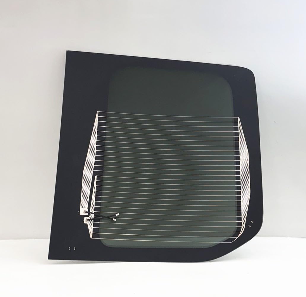 Heated Rear Back Window Back Glass Passenger Right Side Compatible with Ford Transit 100.8" Mid-Roof & 110.2" High-Roof 2015-2025 Models (Not for Transit Connect, Or Low-Roof Transit)