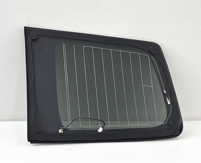 Tempered w/ Antenna Passenger Right Side Quarter Window Quarter Glass Compatible with Toyota Highlander 2008-2010 Models
