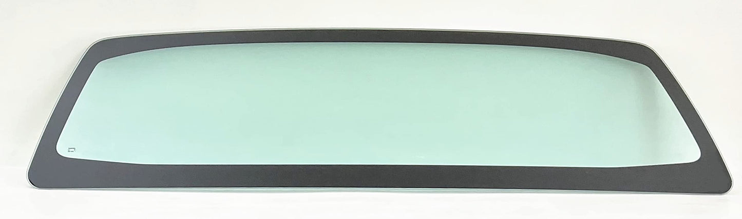 Stationary Back Window Back Glass Compatible with Nissan Titan Pickup 2004-2015 Models