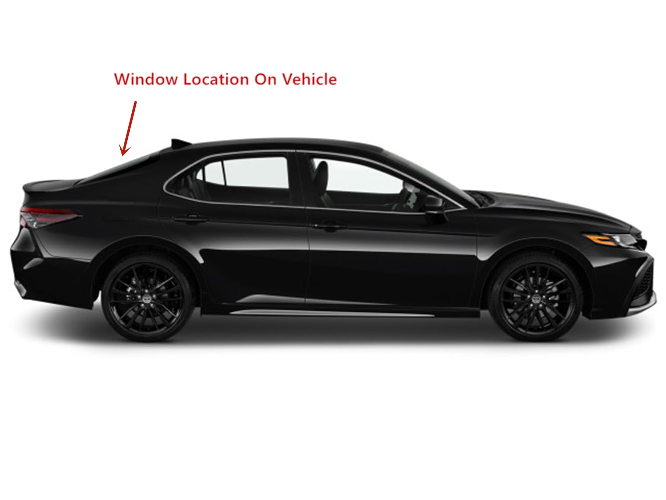 Heated Back Window Back Glass Compatible With Toyota Camry 2018-2025 Models