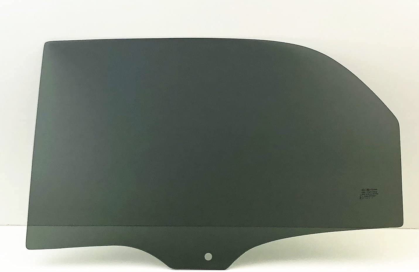 Driver Left Side Rear Door Window Door Glass Compatible with Pontiac Torrent/Chevrolet Equinox 2005-2009 Models