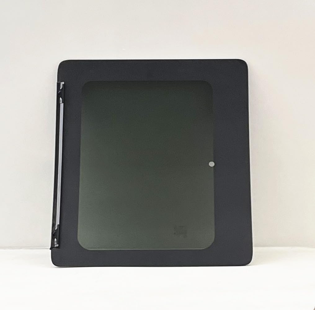 Privacy Movable Passenger Right Side Rear Hinged Door Window Door Glass Compatible with Chevrolet Express/GMC Savana 1996-2025 Models