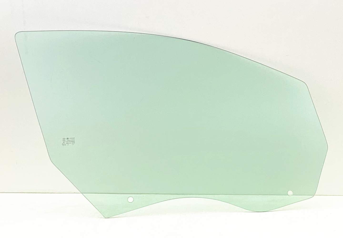 Passenger Right Side Front Door Window Door Glass Compatible with Ford Taurus 4 Door Sedan 2010-2019 Models
