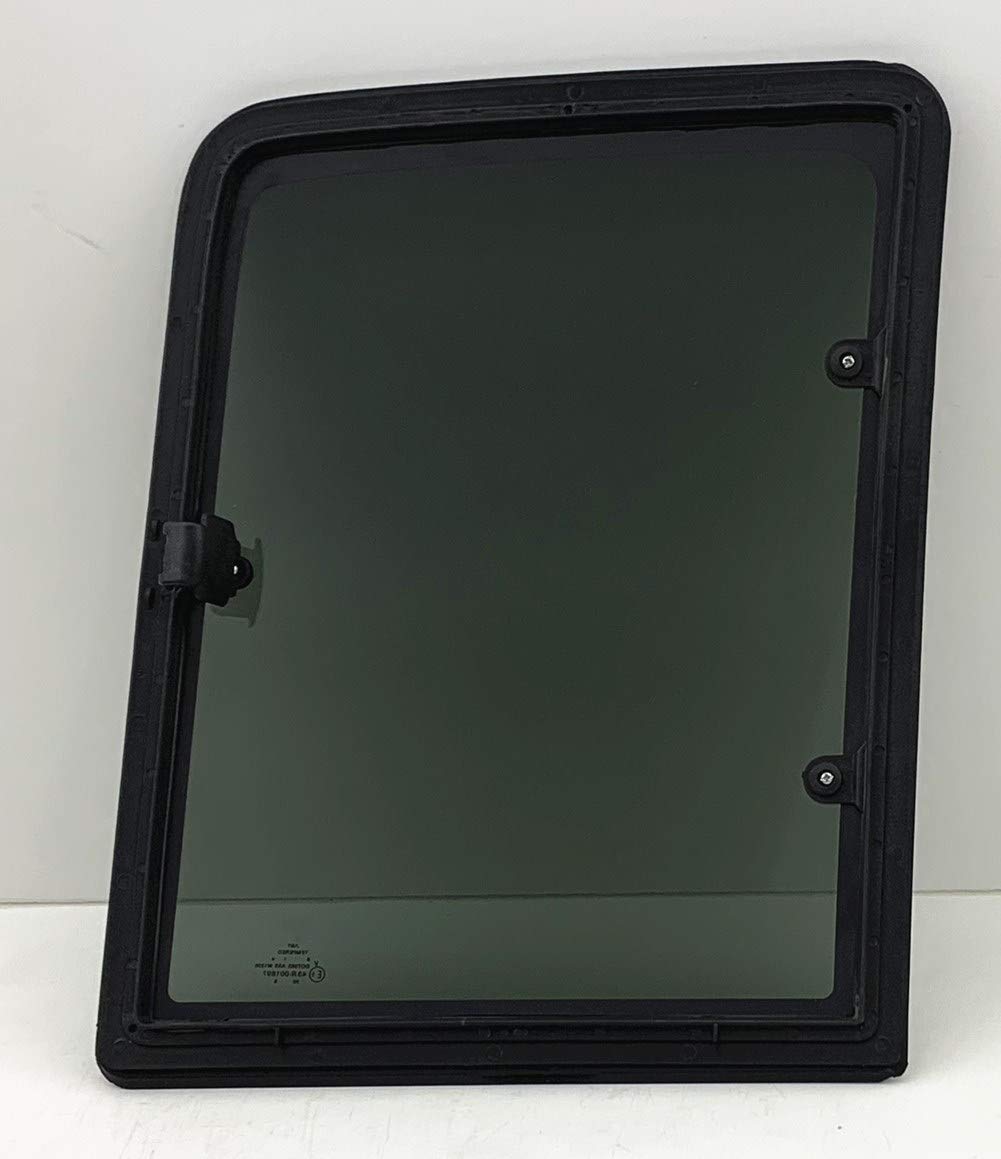 Movable Style Driver Left Side Quarter Window Glass With Frame & Latch Compatible with Chevrolet/GMC Pickup C1500 K1500 1988-1999 / C2500 K2500 C3500 K3500 1988-2000 2 Dr Extended Cab Models