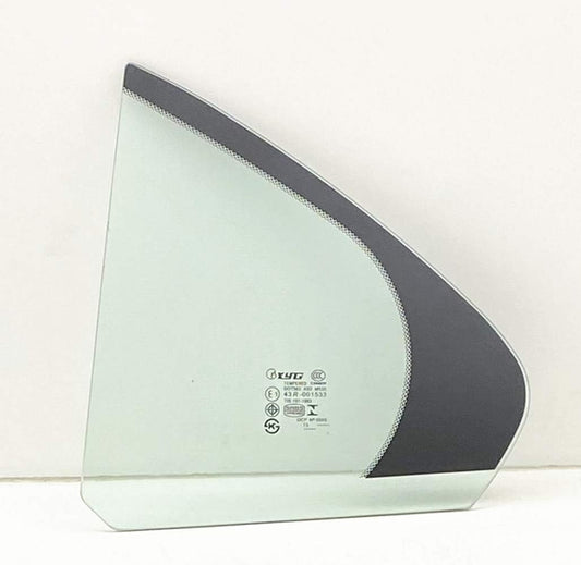 Driver Left Side Rear Vent Window Vent Glass Compatible with Acura TSX 2004-2008 Models Glass Only