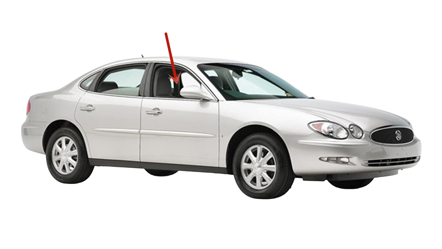 Laminated Passenger Right Side Front Door Window Door Glass Compatible with Buick Lacrosse 4 Door Sedan 2005-2009 Models