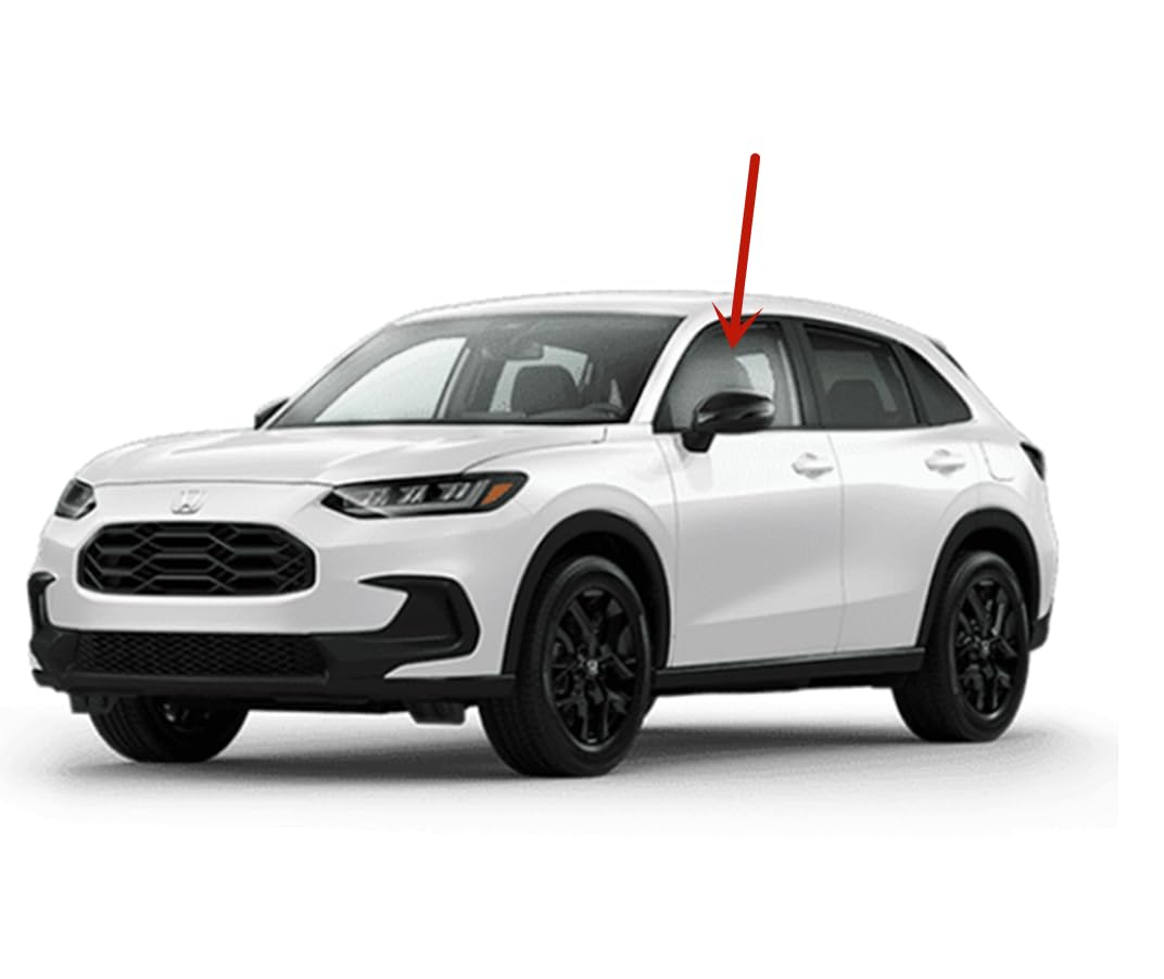 Driver Left Side Front Door Window Door Glass Compatible with Honda HR-V 2023-2025 Models