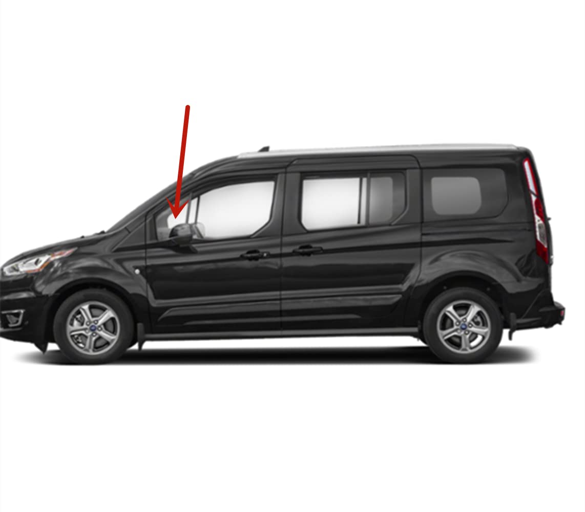 Laminated Driver Left Side Front Vent Window Vent Glass Compatible with Ford Transit Connect 2019-2023 Models