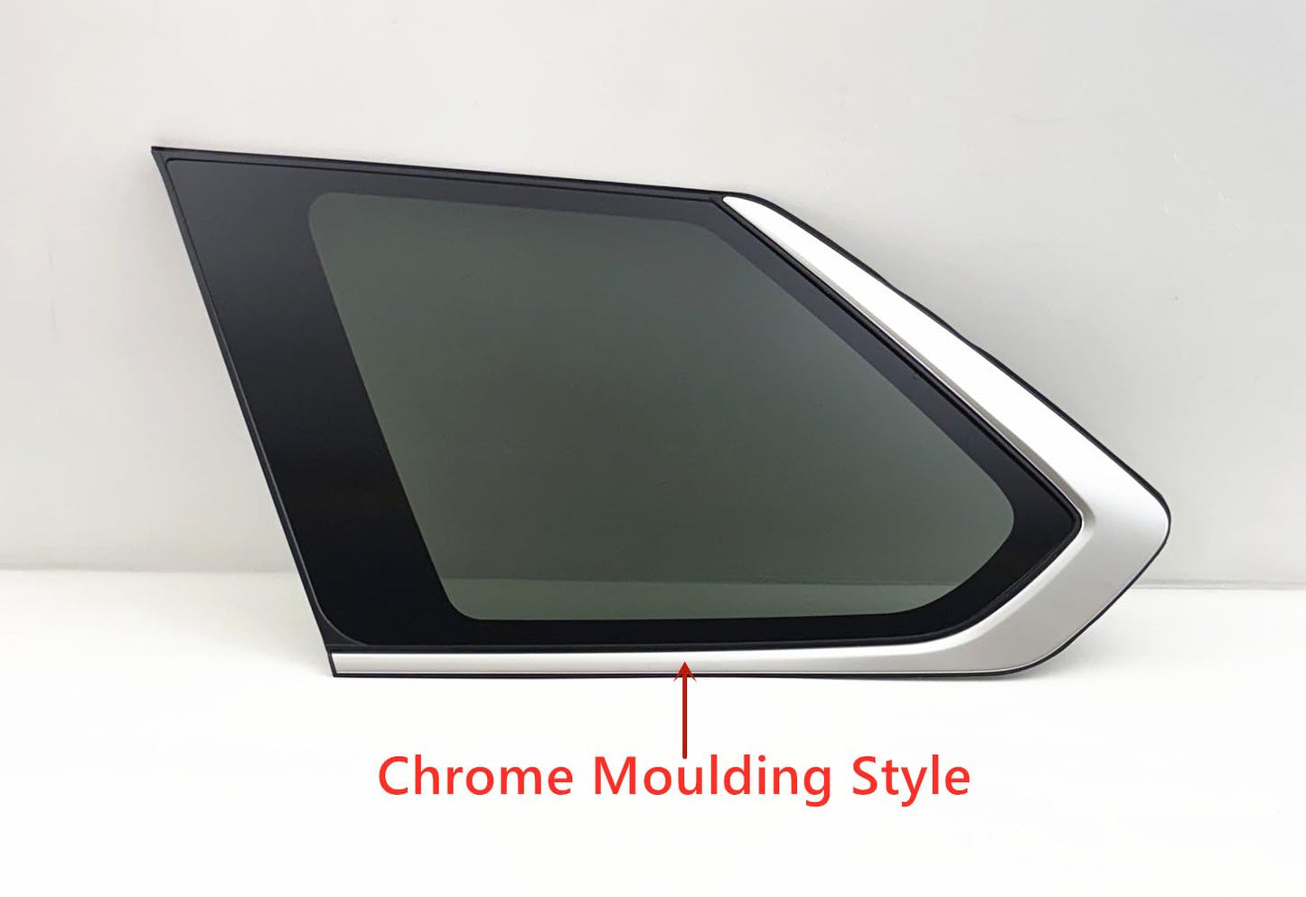 Chrome Moulding Driver Left Side Quarter Window Quarter Glass Compatible with Toyota Sequoia 2023-2025 Models